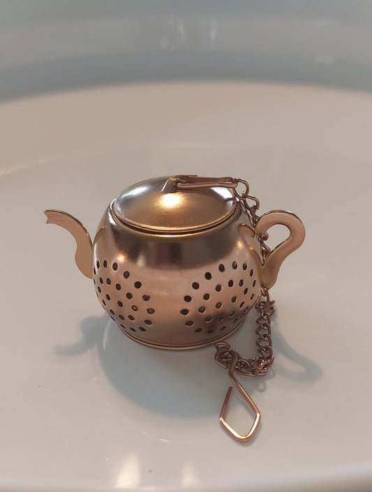 Teapot Infuser- Rose Gold